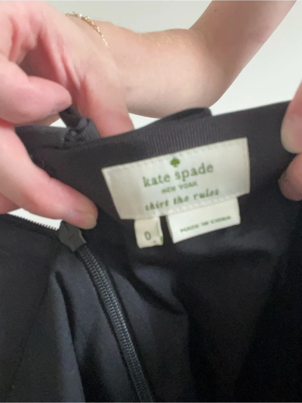 kate spade Black High-Waist Pencil Skirt